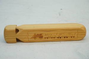 lot 31 image: wood train whistle
