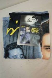 lot 51 image: Elvis fiber beach towel