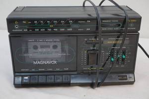 lot 105 image: Magnavox AMFM cassette player