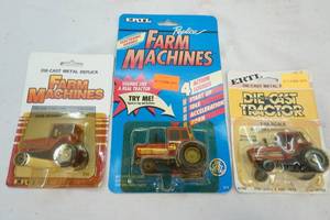 lot 111 image: ERTL die cast tractors 164 scale