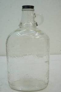 lot 123 image: decorative jar with handle and lid