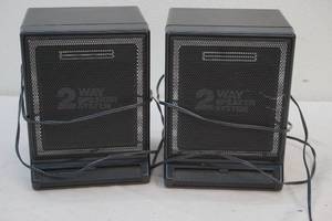 lot 125 image: 2 way speaker system