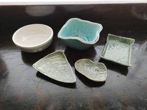 Collection of Handmade Bowls and Trinket Trays