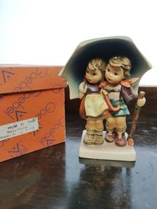 Vintage Hummel by Goebel- Stormy Weather