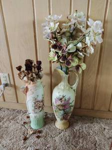 Vintage Pitcher & Vase