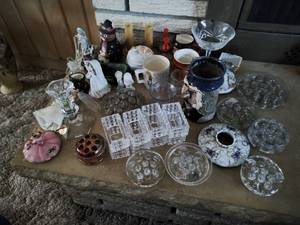 Collection of Crystal, Figurines, & More