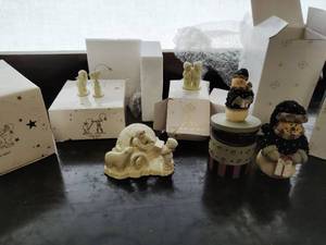 Collection of Snowbabies Miniatures & Artisan Flair Figurines