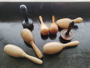 Collection of Vintage Sock Darning Tools