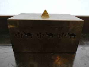 Brass Lidded Container