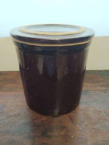 Unmarked Lidded Crock