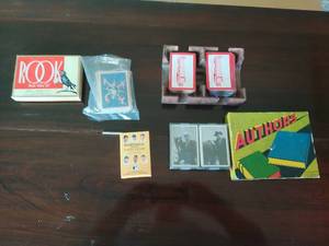 Collection of Vintage Cards & Games