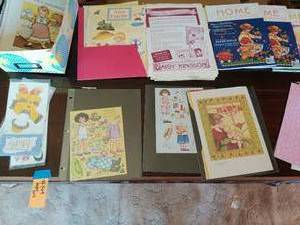 Collection of Paper Doll Items