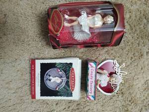 Three Holiday Ornaments