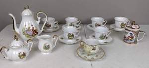 lot 58 image: Vintage TeaCoffee Zajecar and Other Fine Porcelain Set