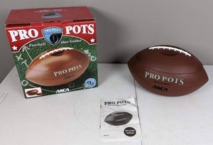 lot 130 image: New PRO POTS 1.5-Quart Football Slow Cooker