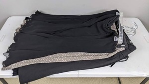 lot 125 image: Assortment of Womens Long Skirts (M-XXL) Lauren Ralph Lauren, Jones New York, Elementz, Carole Little, Fannis 56, and Lark Lane