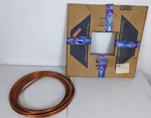 lot 39 image: Copper Tubing 38 OD, Approximately 25 Ft.