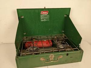 lot 92 image: Portable Coleman Camping Stove