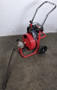 lot 6 image: Chicago Electric Power Tools 50 Drain Cleaner with Power Feed