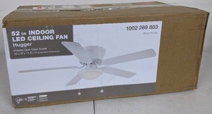 lot 22 image: NEW Hugger 52 Indoor LED Ceiling Fan