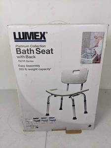 lot 103 image: New Lumex Platinum Collection Bath Seat with Backrest