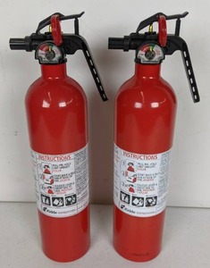 lot 127 image: Pair of Kidde Fire Extinguisher Dry Chemical