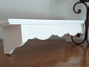 lot 53 image: Decorative Candleholders and Wall Shelf