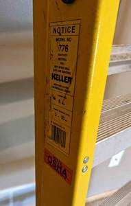 lot 89 image: Keller 6ft Ladder