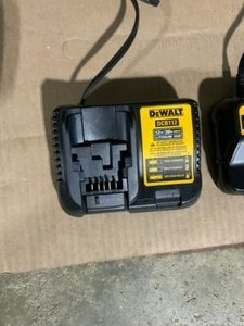 DEWALT 8-Volt Battery and Charger, DCB112 & DCB115 1220-Volt Battery Chargers. See Pictures