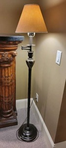 Brilliant Stone Accent Floor Lamp