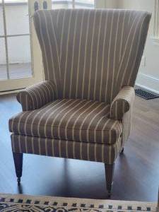 Amazing Striped Armchair by Pearson B