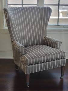 Amazing Striped Armchair by Pearson A