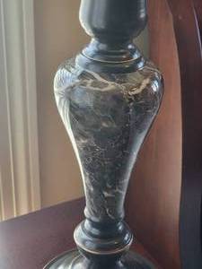 Polished Stone Table Lamp