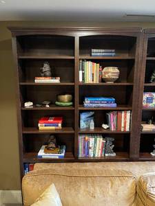 Pair of Elegant Bookshelves