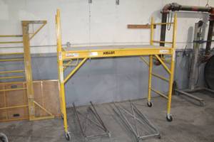 lot 619 image: Keller Wheeled Scaffolding