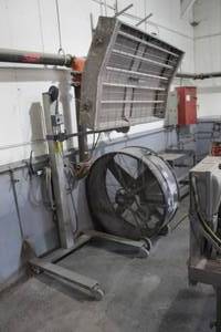 lot 631 image: Thermal Devices Wheeled Paint Dryer Station