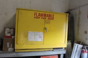lot 649 image: Flammable Storage Cabinet
