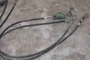 lot 732 image: Lot of (2) Fuel Hoses with Handles