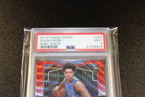 2019-20 Prizm Ruby Wave Isaiah Roby #283 PSA 9 Rookie Card