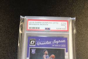 2016-17 Donruss Optic Brandon Ingram #152 Rookie Card PSA 9