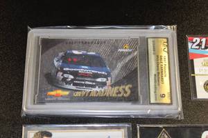 Racing Trading Card GradedRelicAutograph Lot  10 Cards