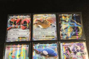 Pokemon Full Art EX Card Lot  9 Different Cards