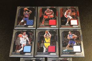2020-21 Prizm Sensational Jersey Relic Lot  8 Different Cards