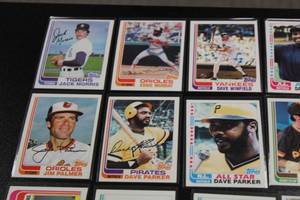 1982 Topps Star & Hall of Fame Lot  20 Cards
