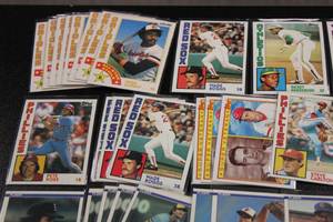 1984 Topps Fleer Donruss Star & Hall of Fame Lot  56 Cards