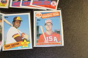 1985 Topps Star & Hall of Fame Lot  36 Cards