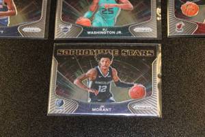 2020-21 Prizm Sophomore Stars Basketball Complete Insert Set  Complete 10 Card Set