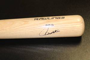 Paul Molitor Full Size Baseball Bat In Person Autograph