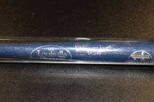 Bert Blyleven Mini Bat In Person Autograph