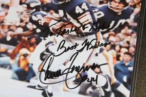 Chuck Foreman 8x10 Photo Autograph JSA COA #UU66355